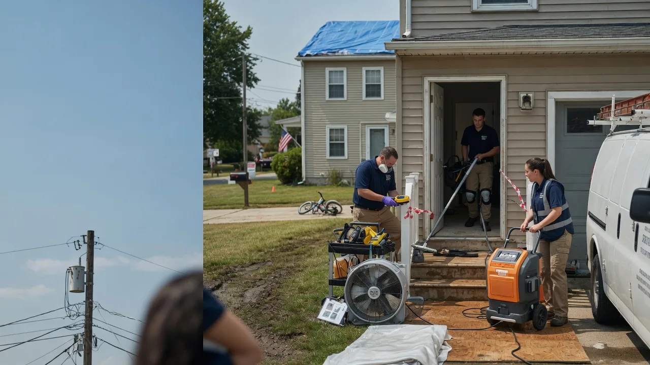 Water Damage Repair in Denton, KY near me